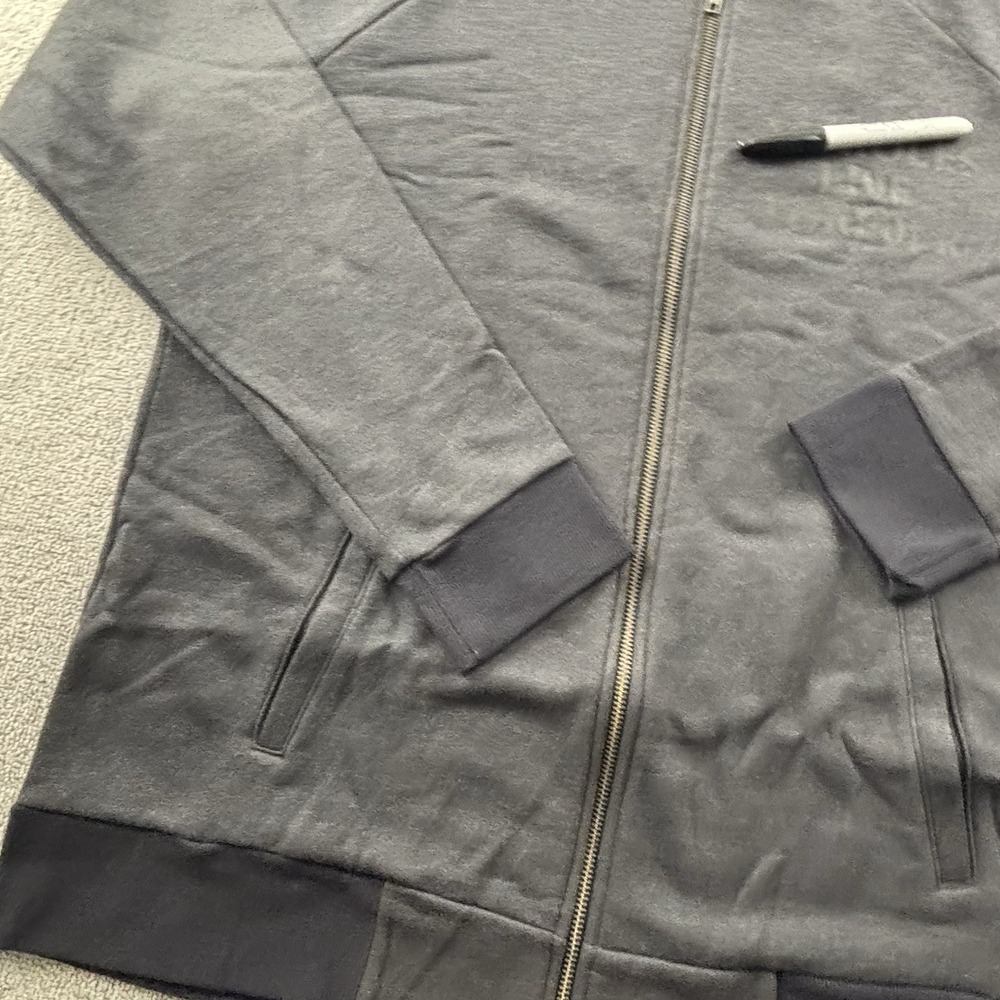 A**holes live forever Jacket Adult Size Extra Large Gray Full Zip Long Sleeve - Picture 7 of 14